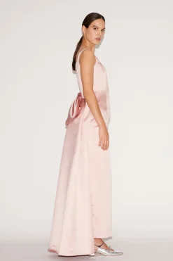Shannon Gown Pale Pink Duchesse Satin