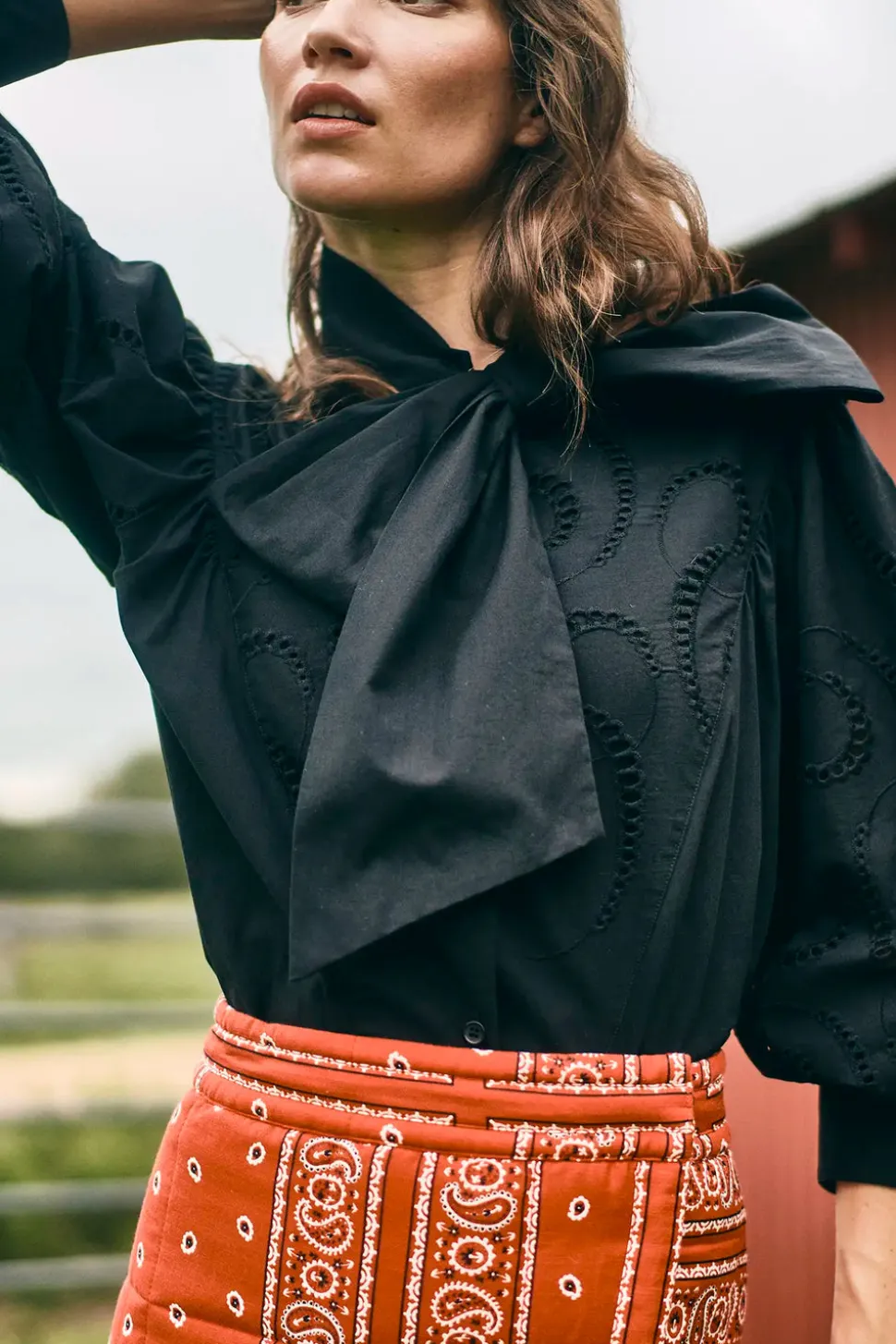 Shay Blouse in Black