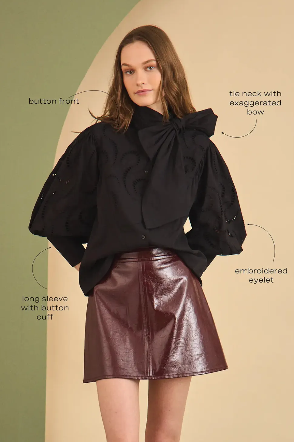 Shay Blouse in Black