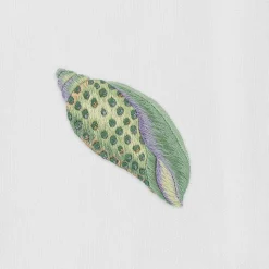 Shell Cone Teal Towel