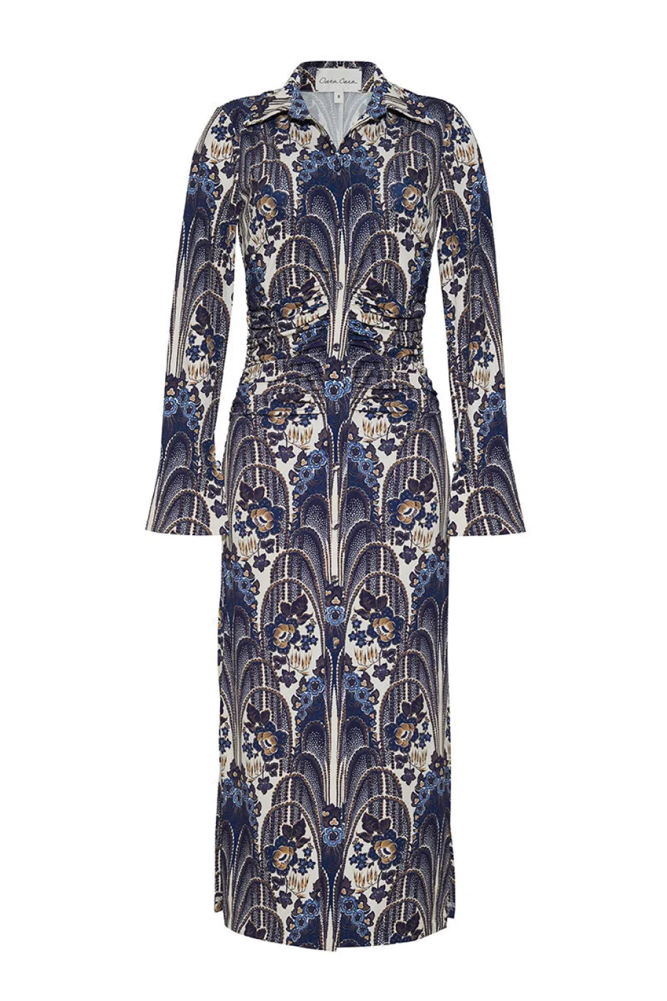 Shirley Dress in Fontaine Egret