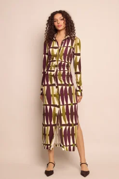 Shirley Midi in Amable Olive
