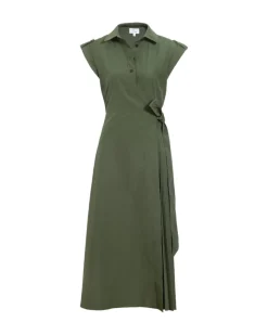 Shivonley Dress in Army