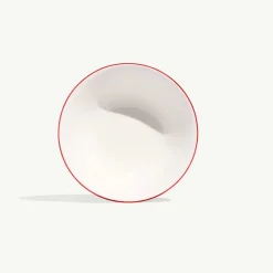 Side Bowls in Red Rim