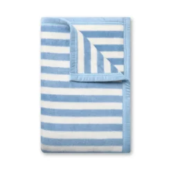 Sideline Stripe Bluebell Midi Blanket