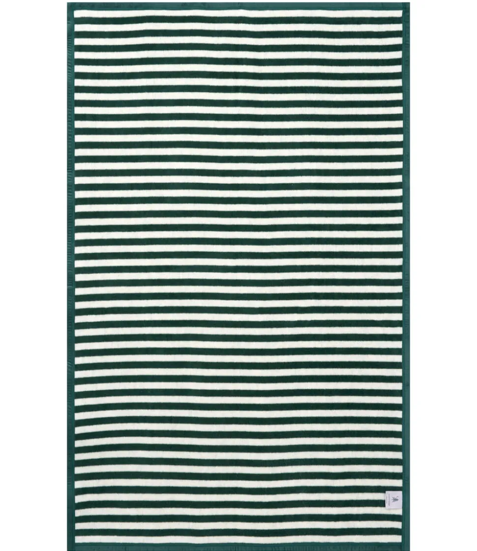Sideline Stripe Evergreen Midi Blanket