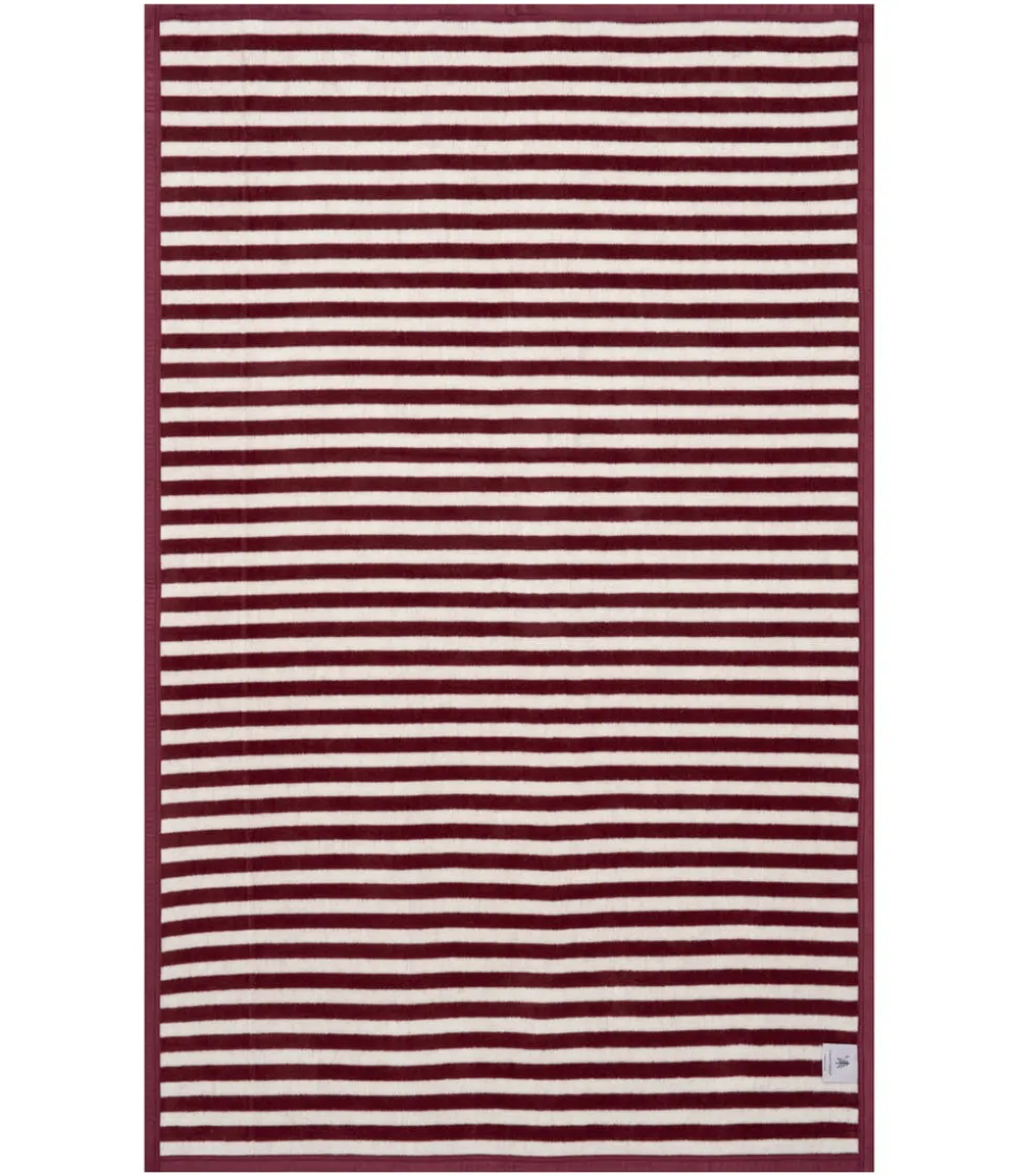 Sideline Stripe Maroon Midi Blanket