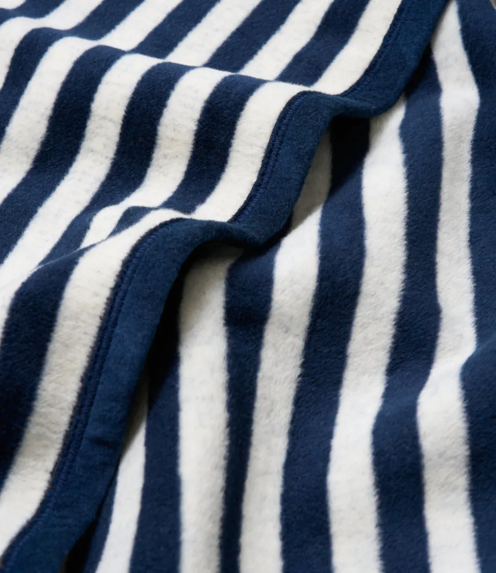 Sideline Stripe Navy Midi Blanket