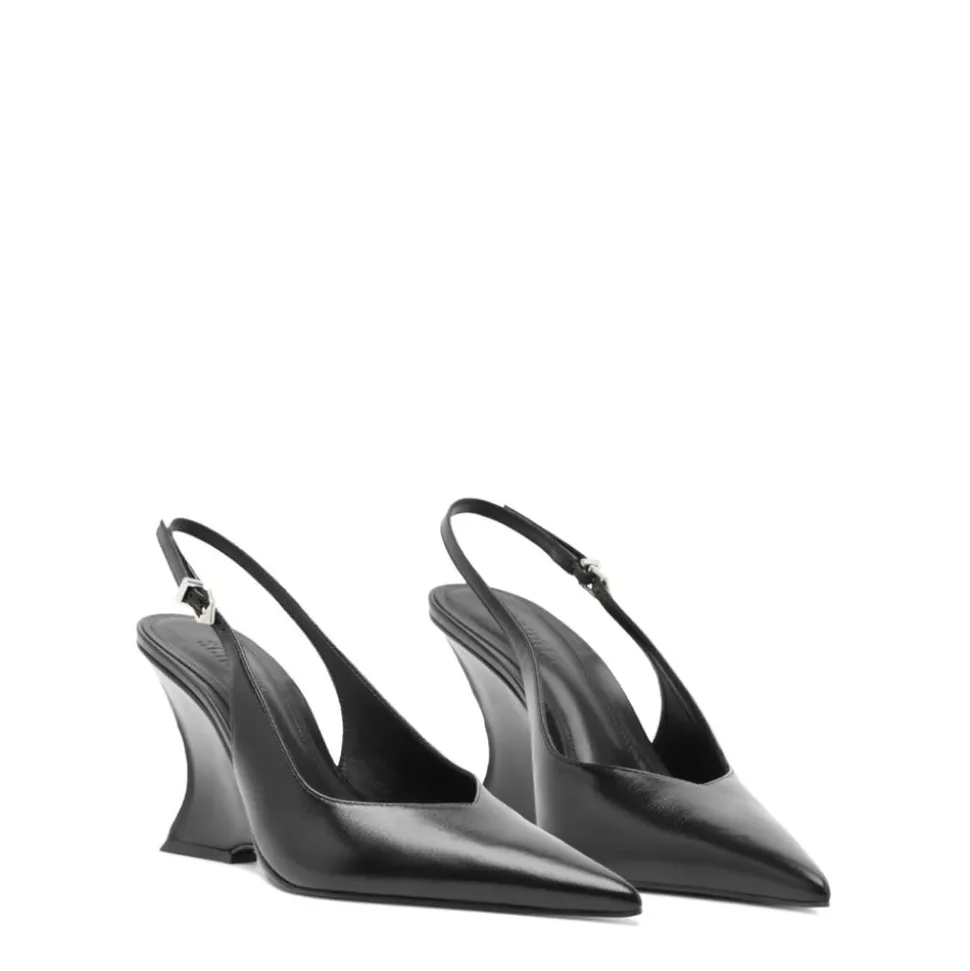 Siena Buckle Pump in Black
