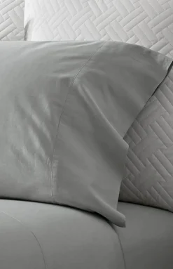 Signature Hemmed Pillowcase Set in Shore