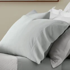 Signature Hemmed Pillowcase Set in Shore