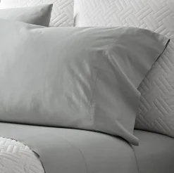 Signature Hemmed Pillowcase Set in Shore