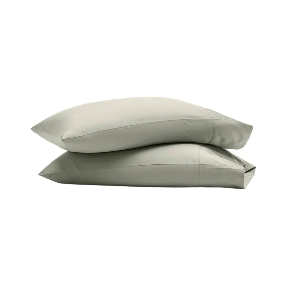 Signature Hemmed Pillowcase Set in Sageleaf