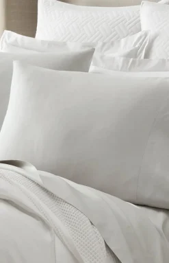 Signature Hemmed Pillowcase Set in Mist