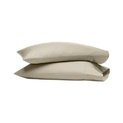 Signature Hemmed Pillowcase Set in Oak