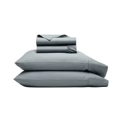 Signature Hemmed Sheet Set in Bluestone