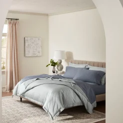 Signature Hemmed Sheet Set in Mineral