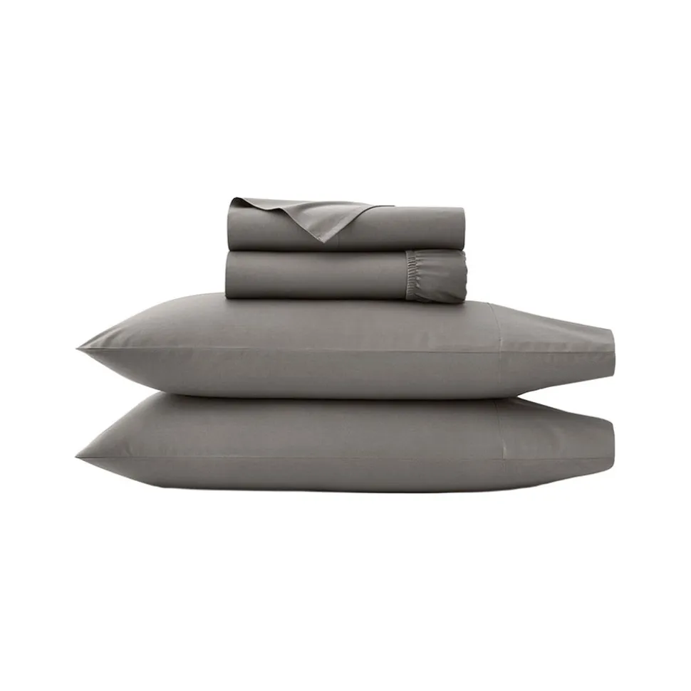 Signature Hemmed Sheet Set in Stone