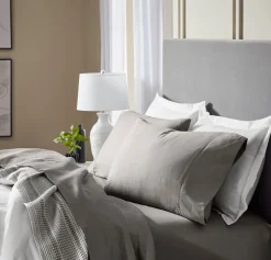 Signature Hemmed Sheet Set in Stone