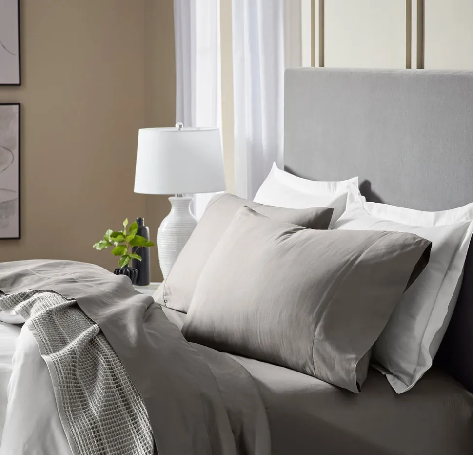 Signature Hemmed Sheet Set in Stone