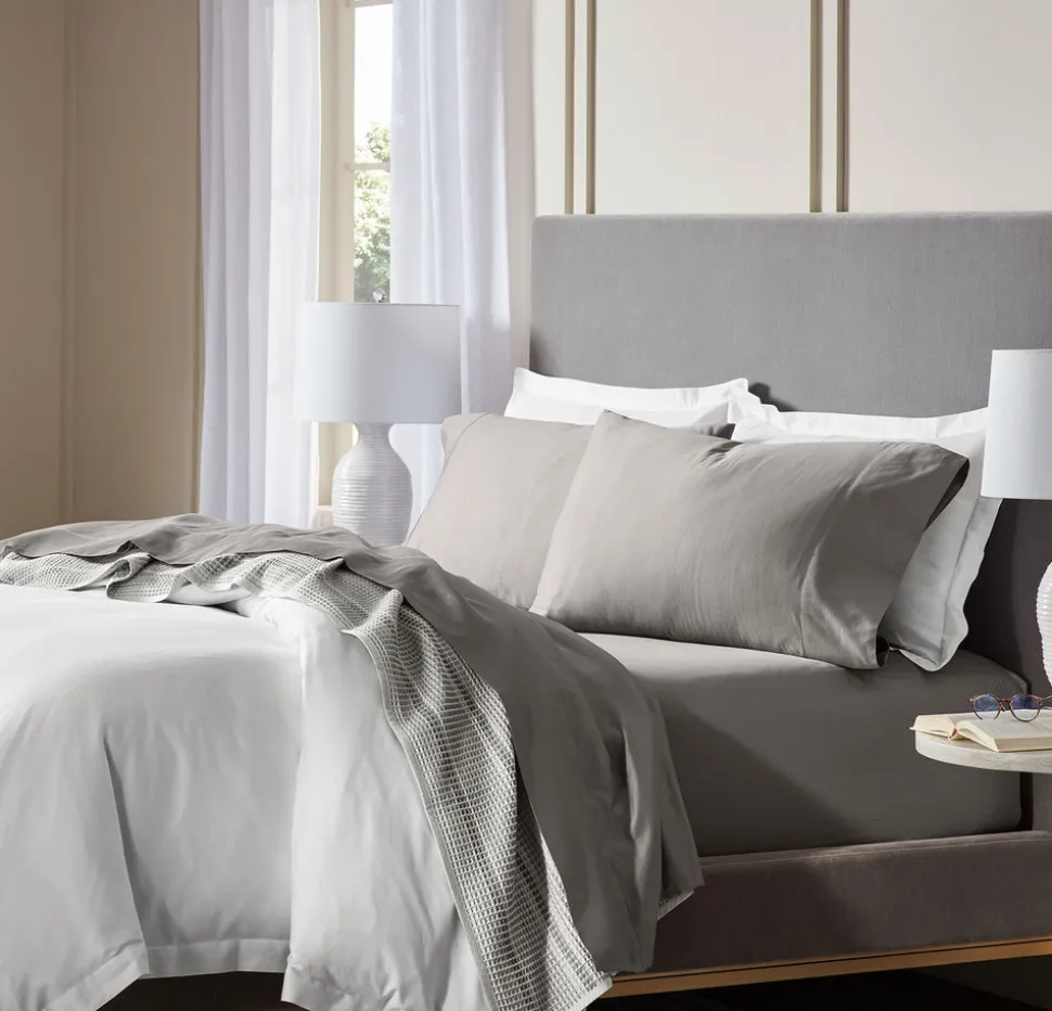 Signature Hemmed Sheet Set in Stone
