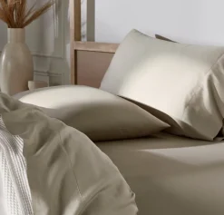 Signature Hemmed Sheet Set in Oak