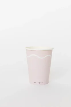 Signature Paper Cups in Pink & Mint