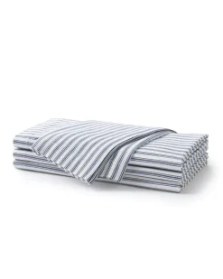 Signature Twill Napkins in Navy Gingham, Set of 4