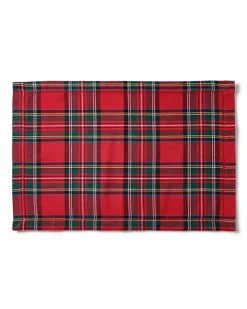 Signature Twill Placemats in Imperial Tartan