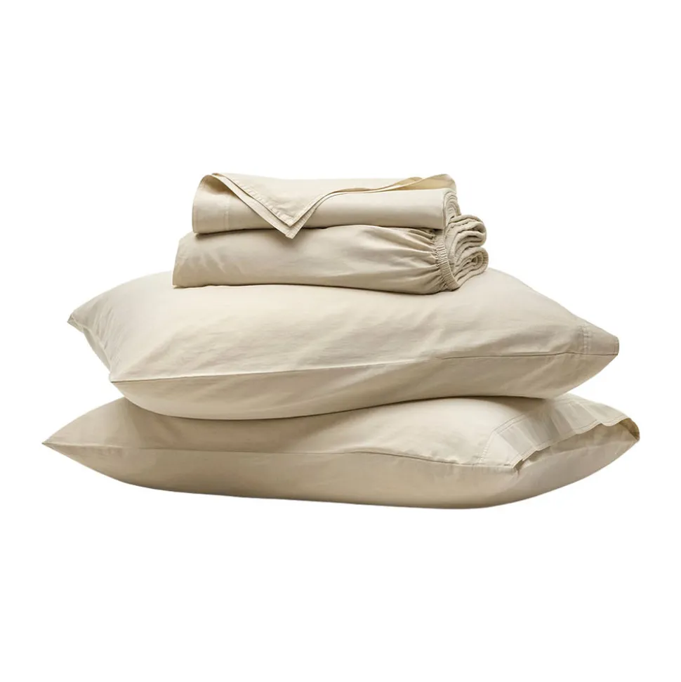 Signature Vintage Washed Sheet Set in Vintage White