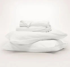 Signature Vintage Washed Sheet Set in Vintage White