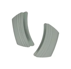 Silicone Pot Grips Set in Sea Salt