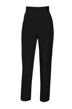 Silk Faille Cigarette Pants