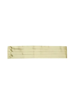 Silk Pageboy Cummerbund in Green