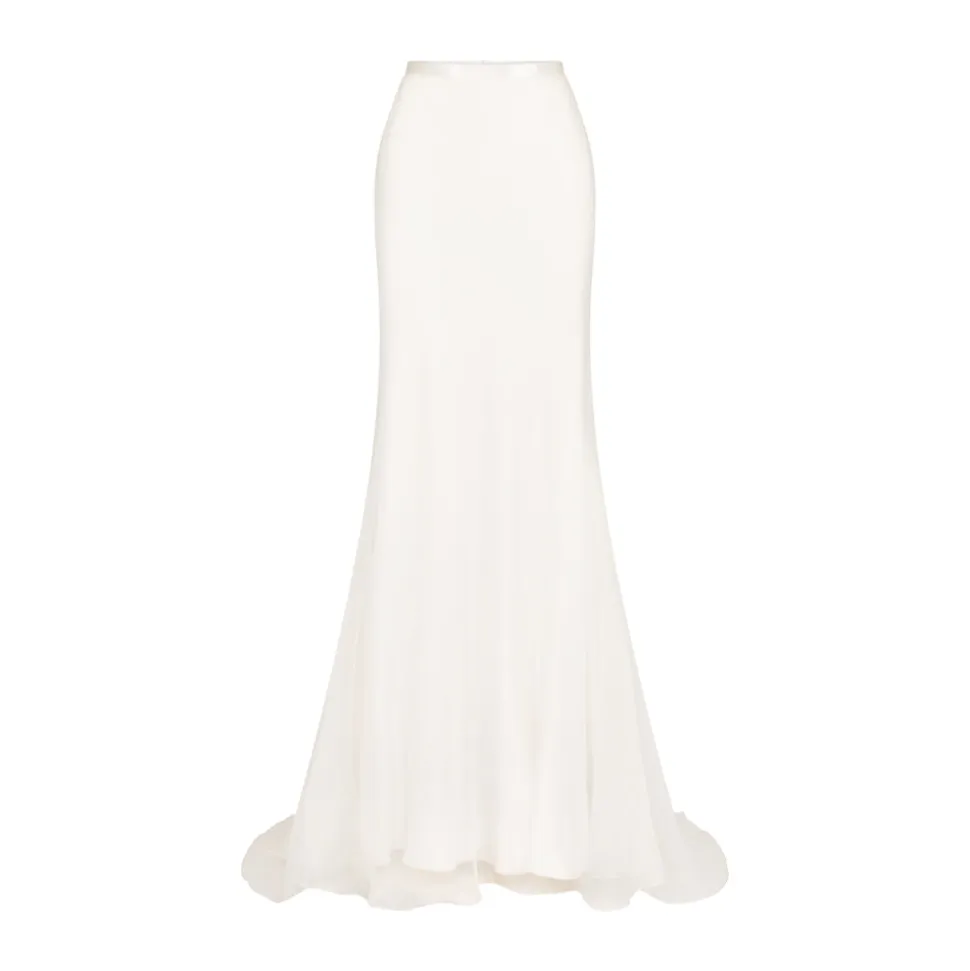 Silk Satin Skirt | STYLE 142
