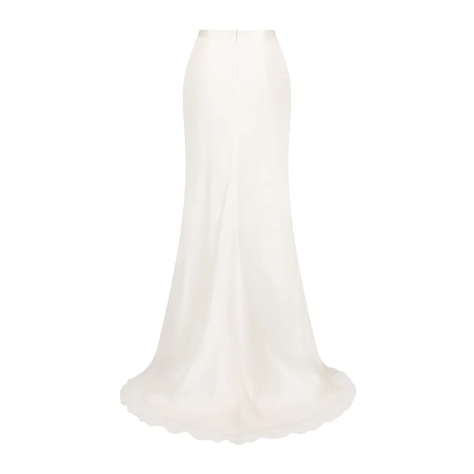 Silk Satin Skirt | STYLE 142