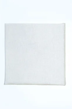 Silver Claud with Beige Small Trim, Set of 4