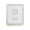 Silver Faux Bamboo 8 x 10 Photo Frame