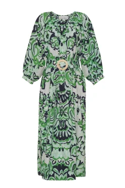 Simone Dress in Estelle Mint