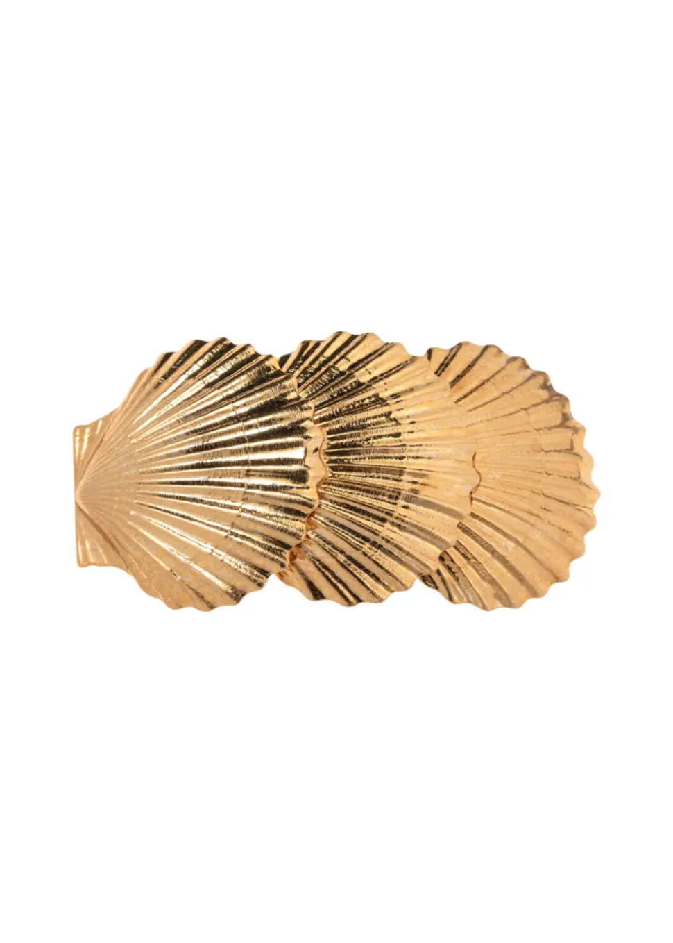 Siren Barrette in Gold