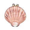 Sirena Clutch in Natural & Violet