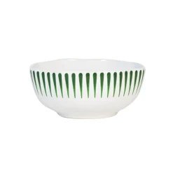 Sitio Stripe Cereal/Ice Cream Bowl in Basil