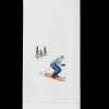 Skier Jack Hand Towel