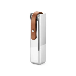 Sky 5 Dice Set, Leather & StainleSS Steel