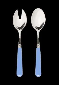 Sky Blue Salad Server Set