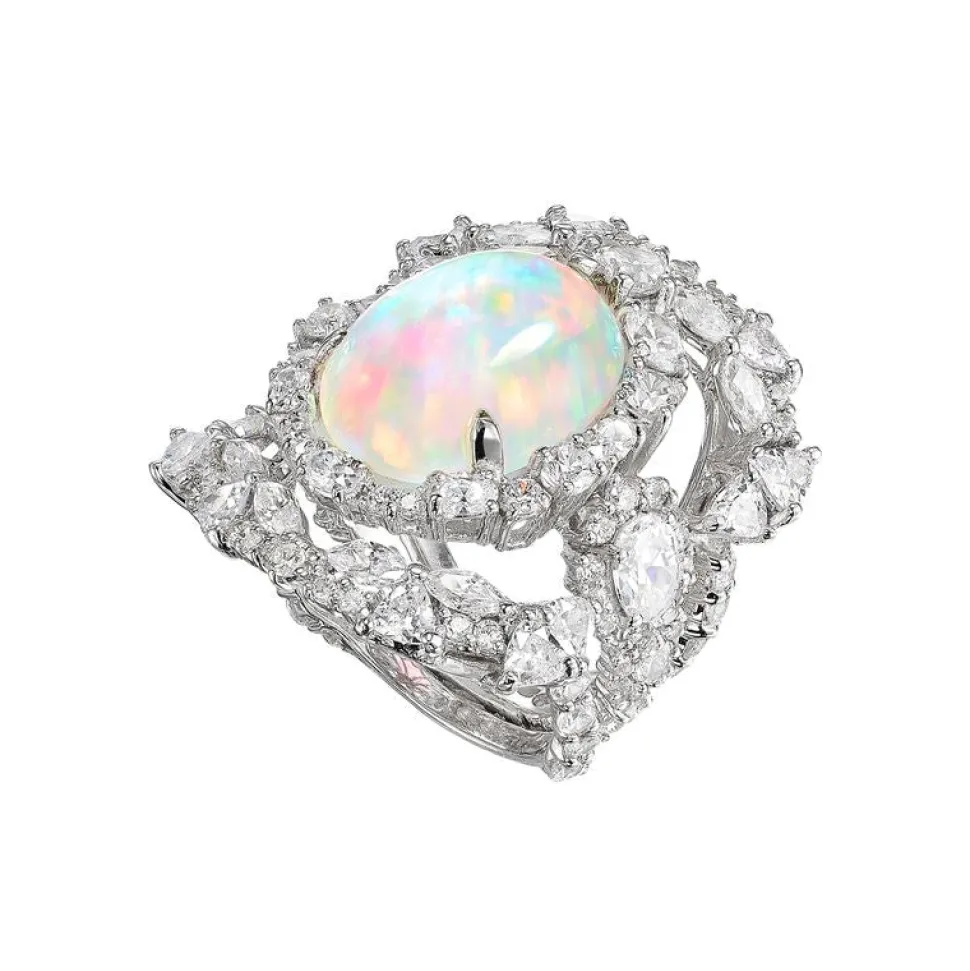 Sky Opal Ocean Rings