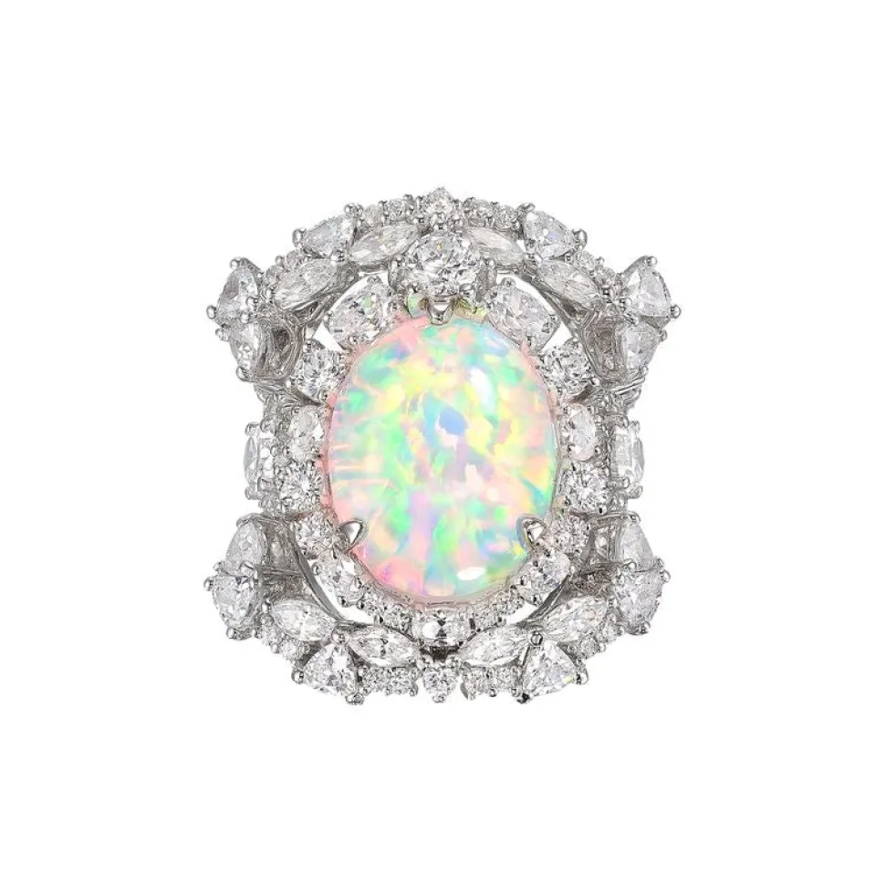 Sky Opal Ocean Rings