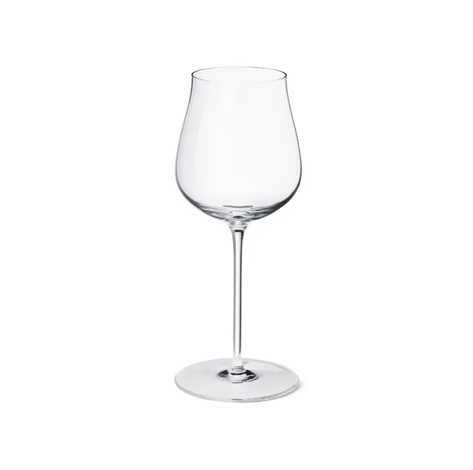 Sky White Wine Glasses, Crystal, Set of 6