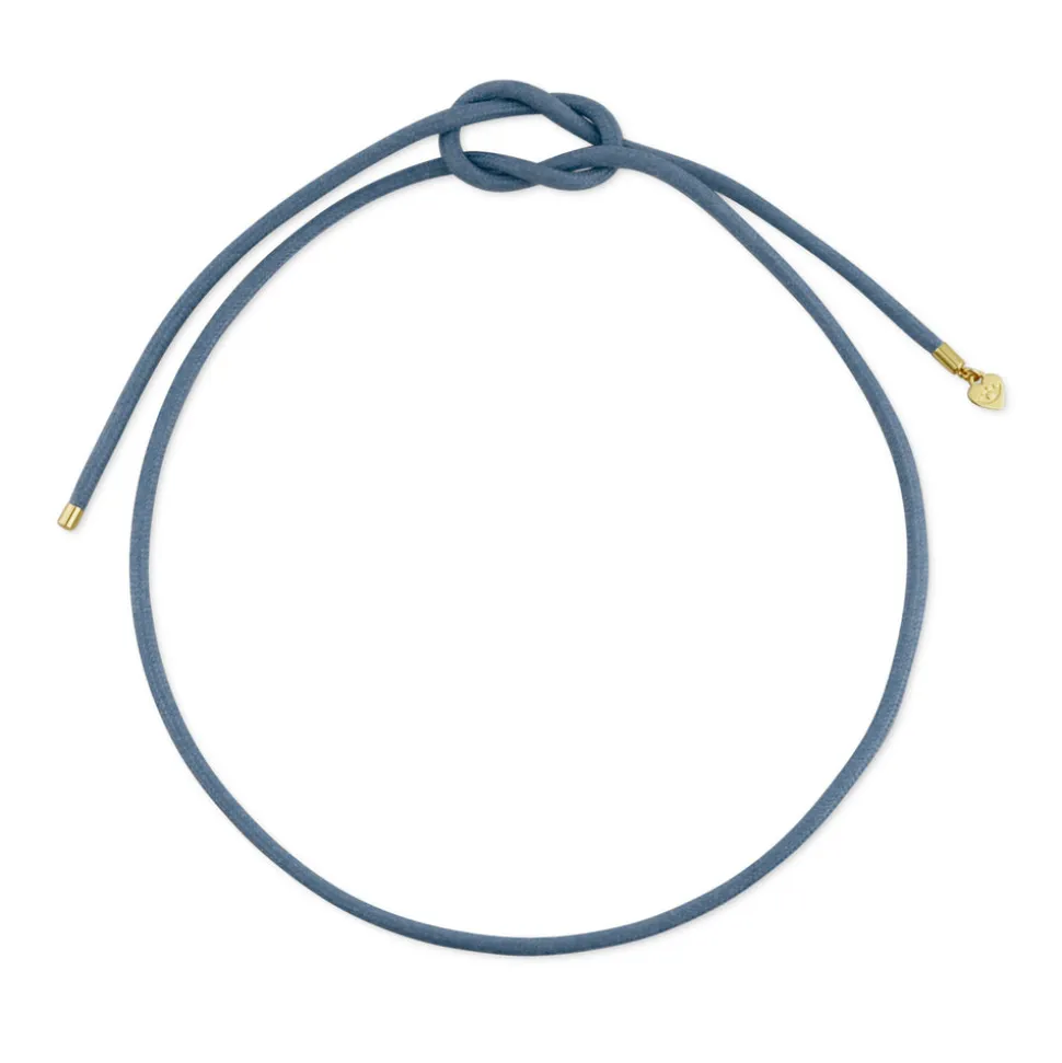 Slate Blue Necklace Cord