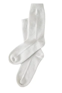 Sleeping Socks Heart in Seasalt